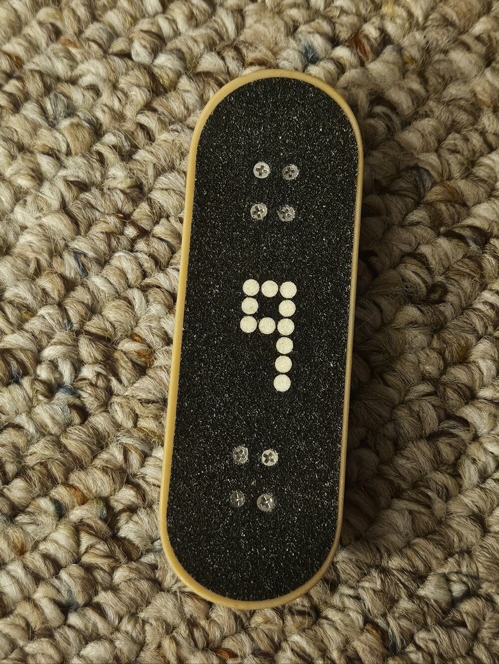 Braille Skateboarding 9 Skateboard Fingerboard